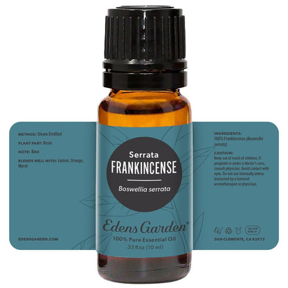 Edens Garden Frankincense Serrata Essential Oil 10 ml – Pure, Premium Grade