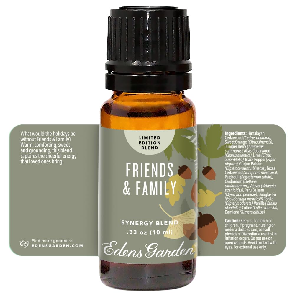 Edens Garden Friends & Family Essential Oil Blend – 10 ml, 100% Pure