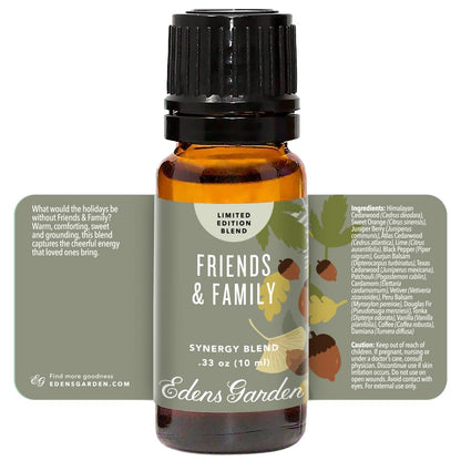 Edens Garden Friends & Family Essential Oil Blend – 10 ml, 100% Pure