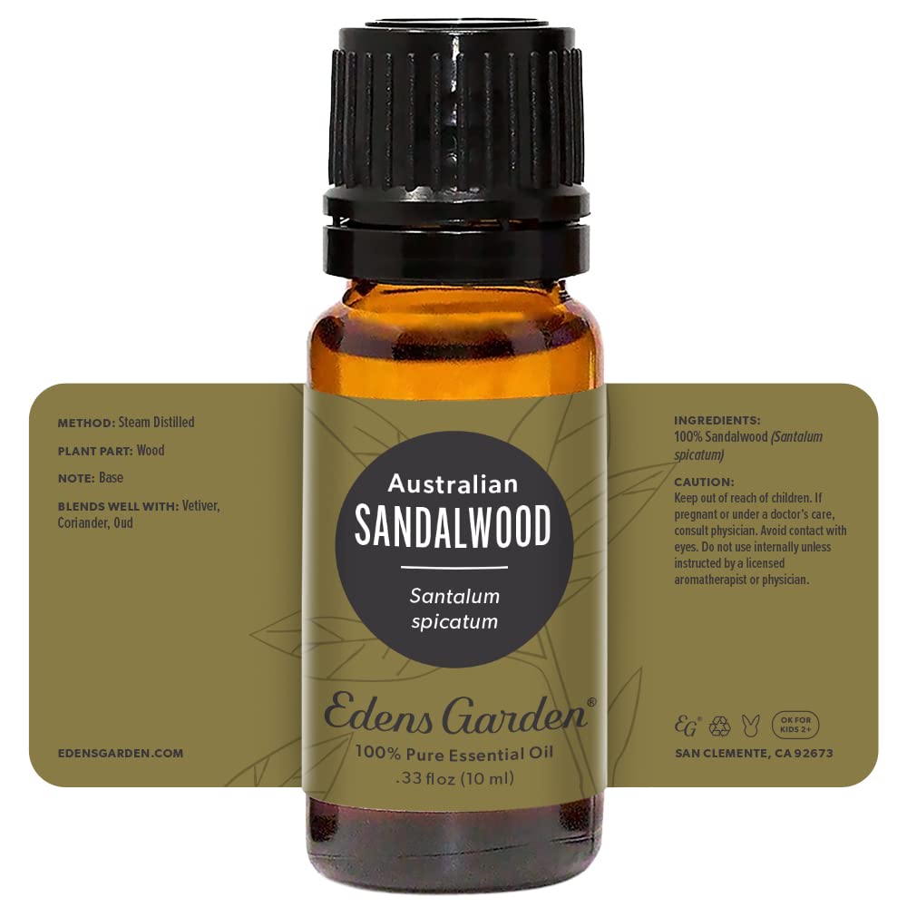 Edens Garden Sandalwood Australian Essential Oil - 100% Pure Premium Grade 10 ml