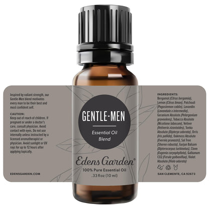 Edens Garden Gentle-Men Essential Oil Blend – 10 ml | 100% Pure, Premium Grade