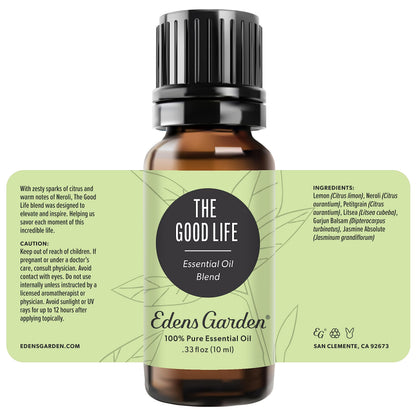 Edens Garden The Good Life Essential Oil Blend – 100% Pure Premium Grade, 10 ml