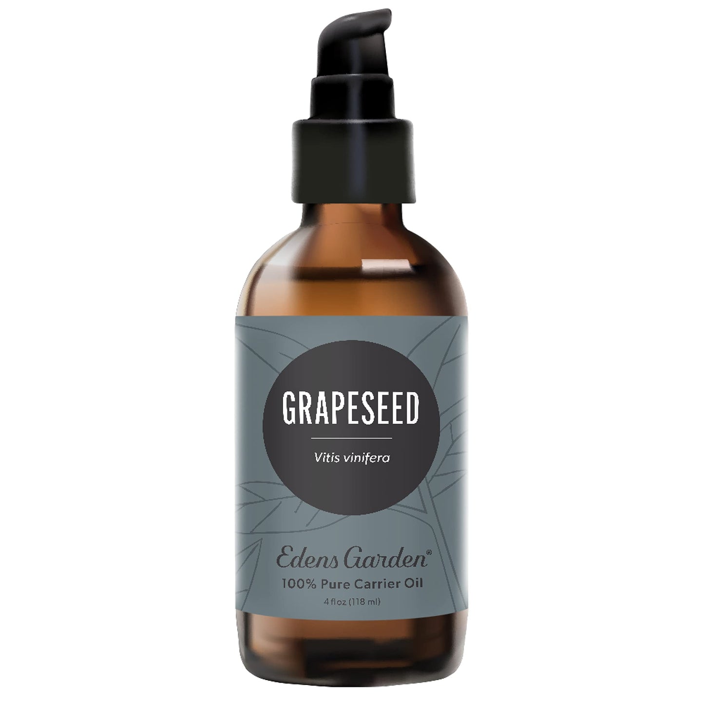 Edens Garden Grapeseed Carrier Oil – 100% Pure, Cold-Pressed, Hexane-Free (118 ml)