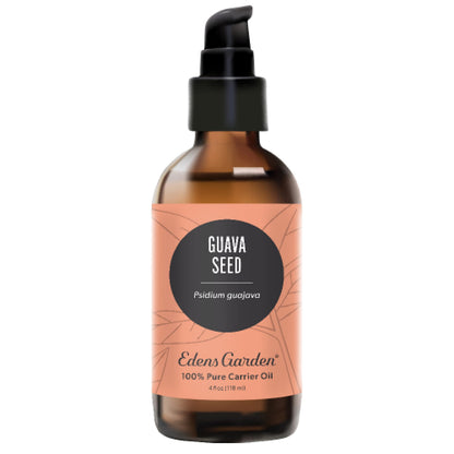 Edens Garden Guava Seed Carrier Oil – Pure, Cold-Pressed & Hexane Free (118 ml)