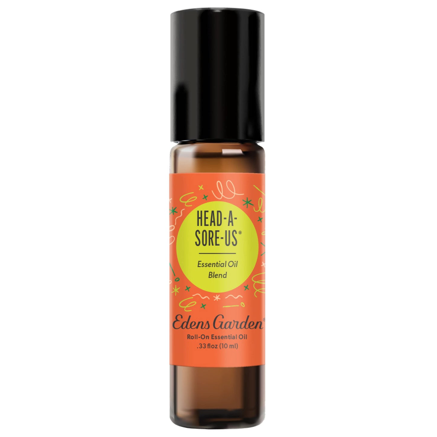 Edens Garden Head-A-Sore-Us Essential Oil Roll-On Blend – 10 ml, 100% Pure, Therapeutic Aromatherapy, Kid & Skin Safe