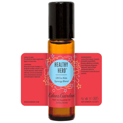 Edens Garden Healthy Hero OK for Kids Essential Oil Blend | 10 ml Roll-On, 100% Pure