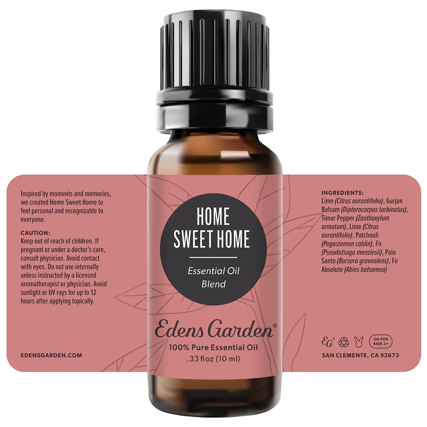 Edens Garden Home Sweet Home Essential Oil Blend – 10 ml, 100% Pure