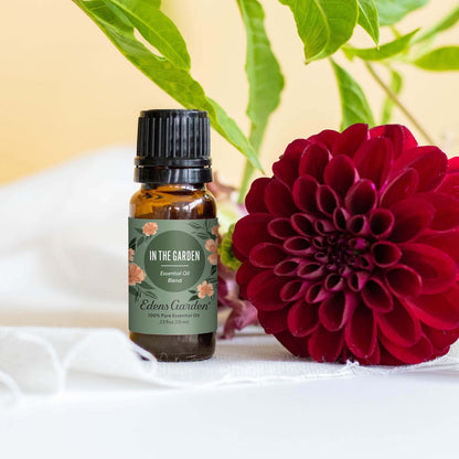 Edens Garden In The Garden Essential Oil Blend – 100% Pure, Premium Grade, 10 ml