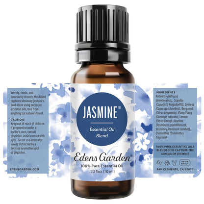 Edens Garden Jasmine Essential Oil Blend – 100% Pure, Premium Grade, 10 ml