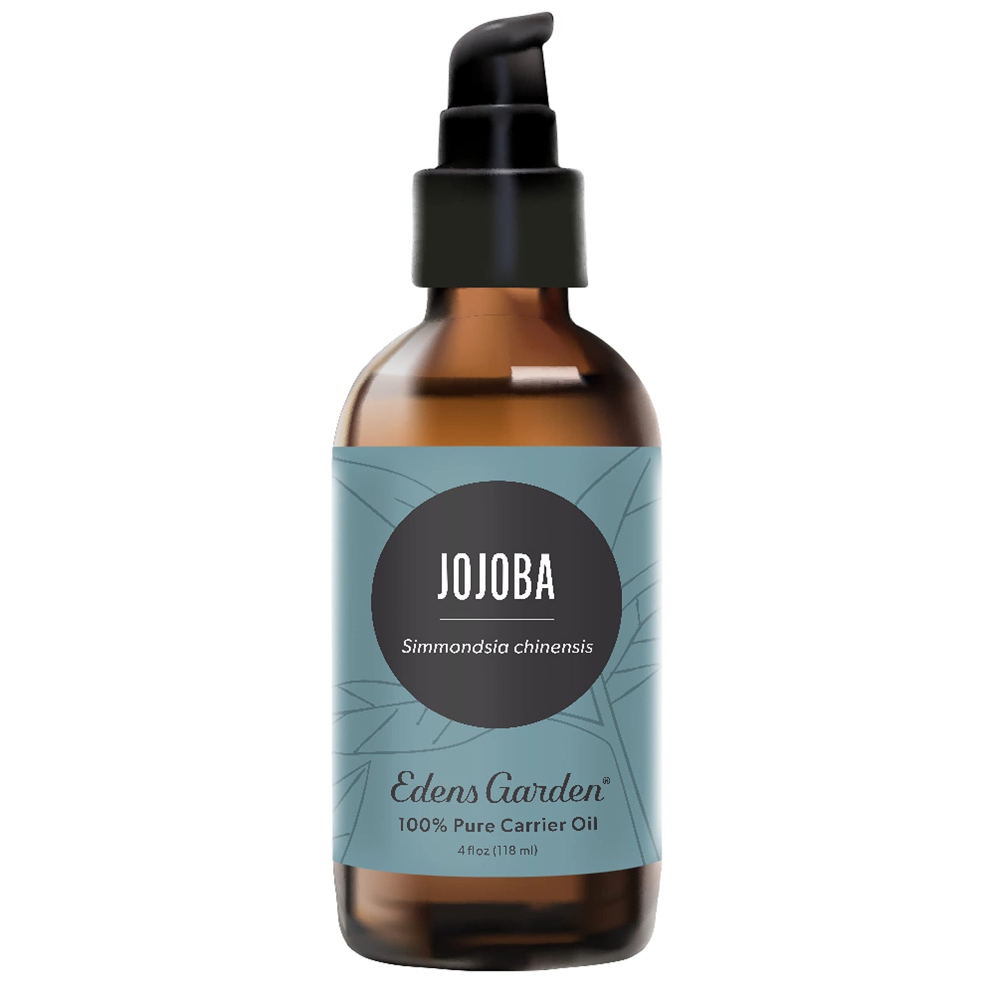 Edens Garden Jojoba Carrier Oil – 100% Pure, Cold-Pressed & Hexane Free | Deep Moisturizer for Face, Skin, Hair & Nails | 118 ml (4 fl oz)