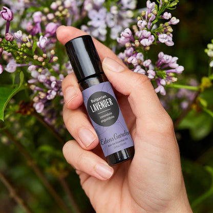 Edens Garden Lavender Bulgarian Essential Oil Roll-On – 100% Pure, Pre-Diluted 10 ml