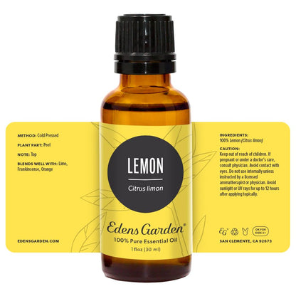 Edens Garden Lemon Essential Oil – 100% Pure Premium Grade (30 ml)