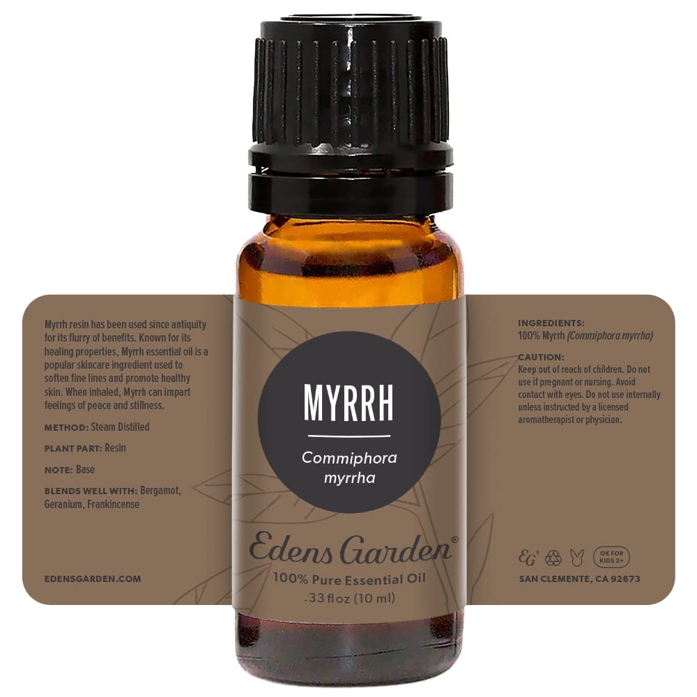 Edens Garden Myrrh Essential Oil - 100% Pure Premium Grade, 10 ml