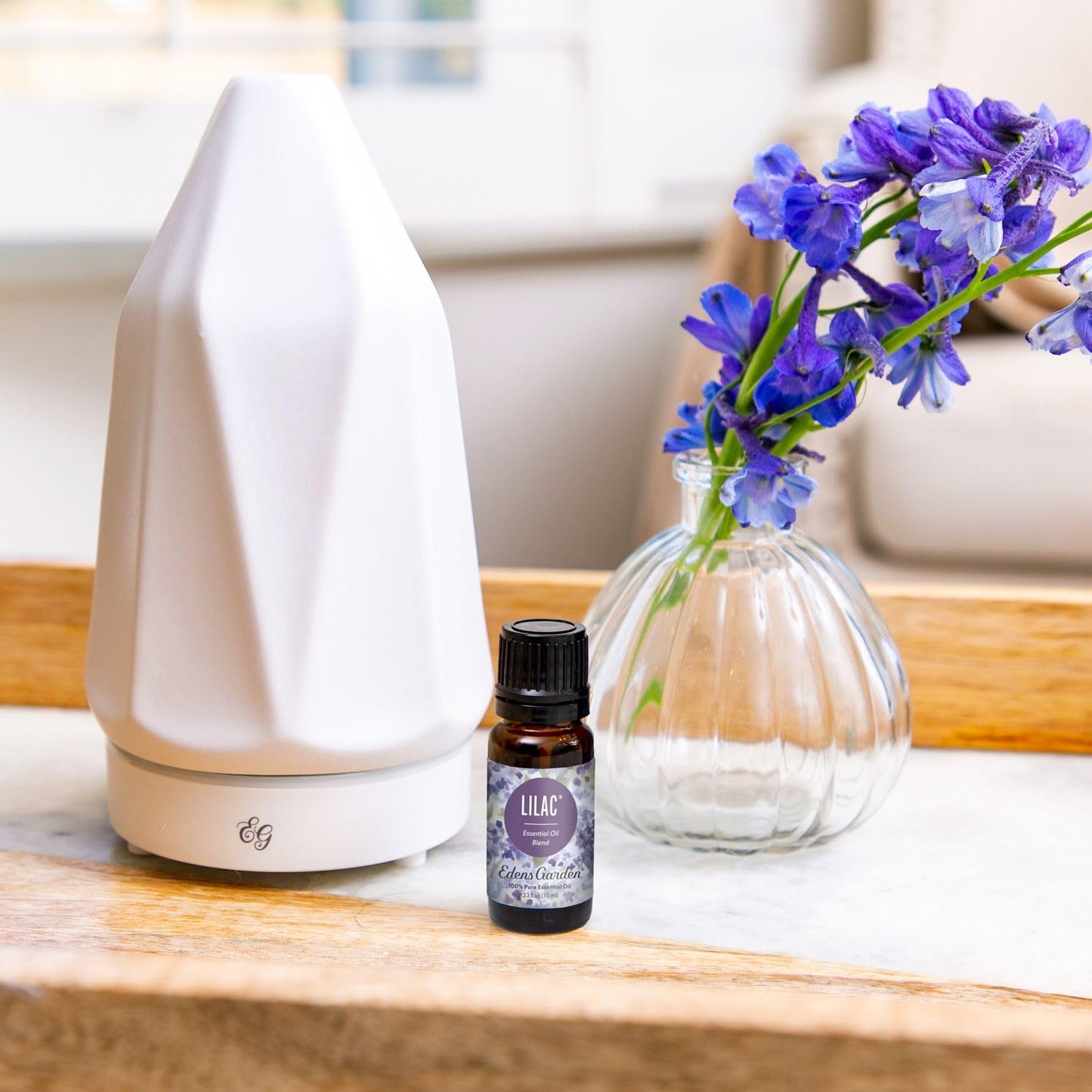Edens Garden Lilac Essential Oil Blend – 100% Pure Premium Grade, Undiluted (10 ml) for Diffuser, Soap Making & Aromatherapy