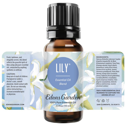 Edens Garden Lily Essential Oil Blend – 10 ml, 100% Pure