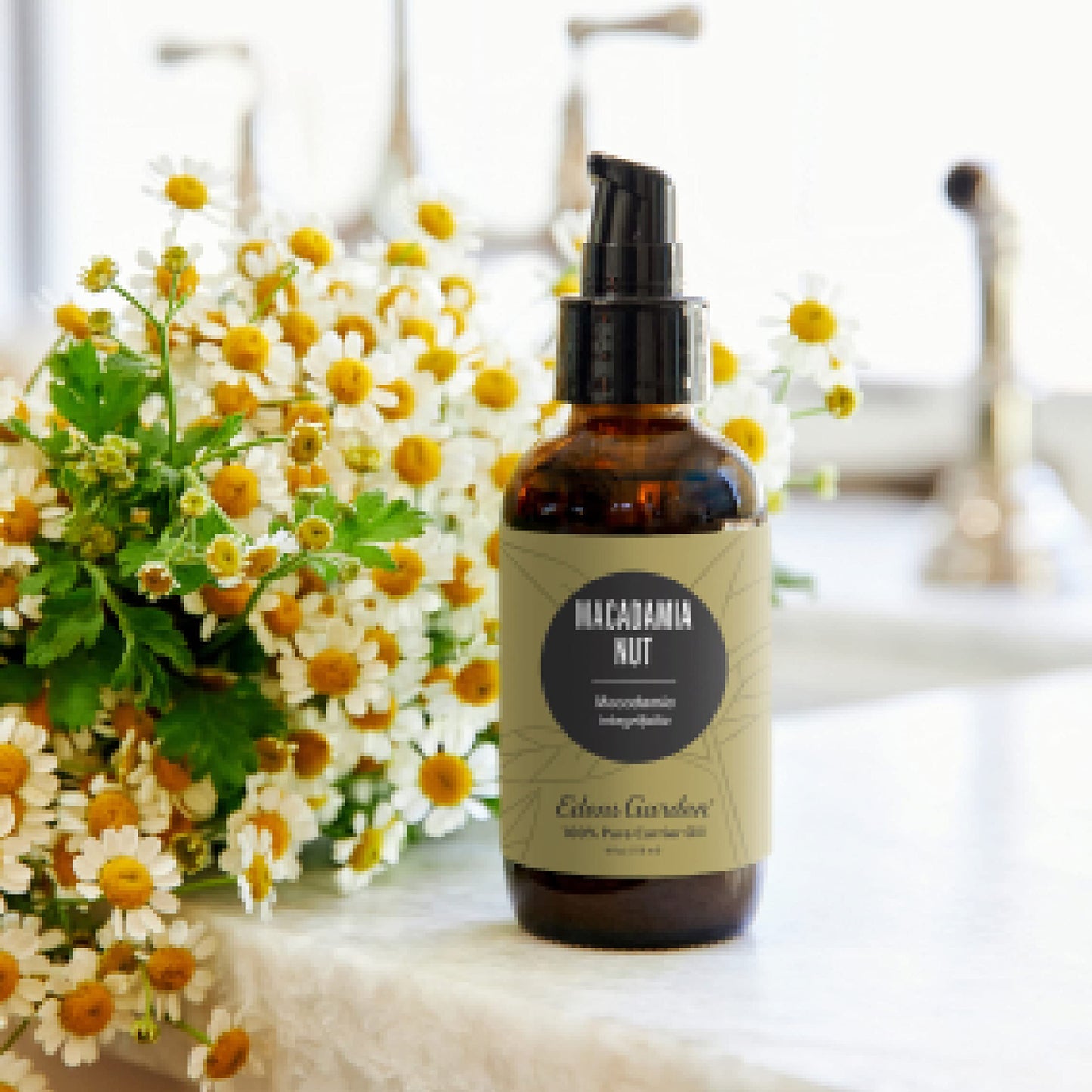 Edens Garden Macadamia Carrier Oil - 100% Pure, Cold-Pressed, Hexane Free