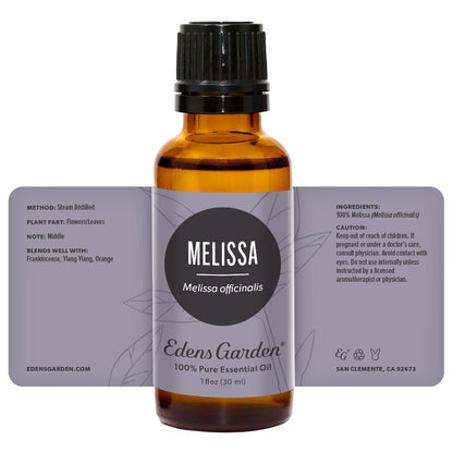 Edens Garden Melissa Essential Oil - 100% Pure Premium Grade, 30 ml
