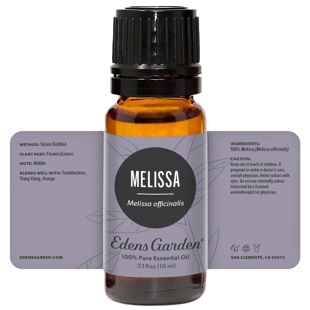 Edens Garden Melissa Essential Oil - 100% Pure Premium Grade, 10 ml