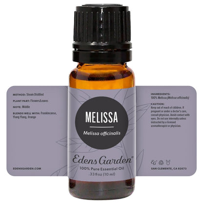 Edens Garden Melissa Essential Oil - 100% Pure Premium Grade, 10 ml