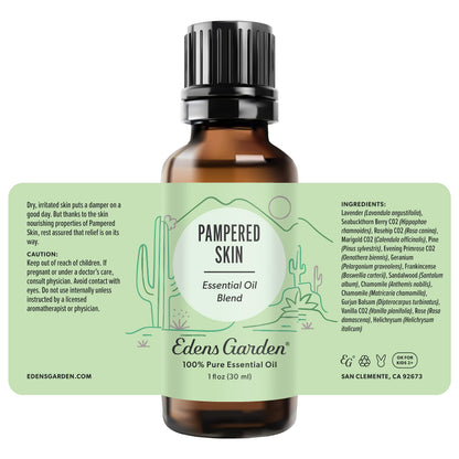 Edens Garden Pampered Skin Essential Oil Blend – 100% Pure, Premium Grade, Kid Safe, 30 ml