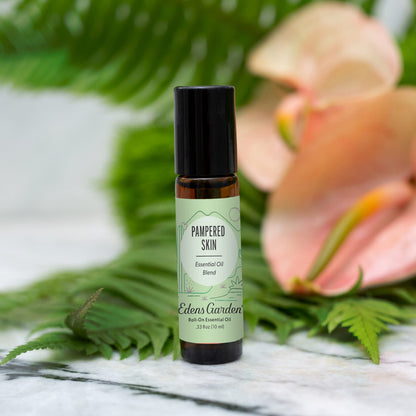 Edens Garden Pampered Skin Essential Oil Roll-On – 100% Pure, Premium Grade