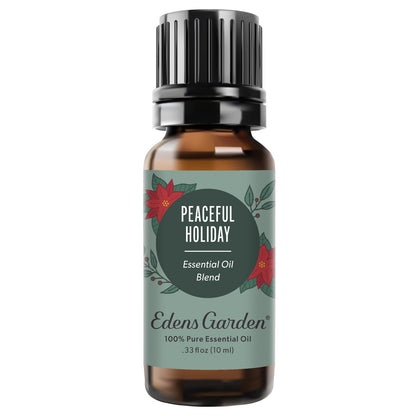 Edens Garden Peaceful Holiday Essential Oil Blend – 100% Pure Premium Grade, 10 ml