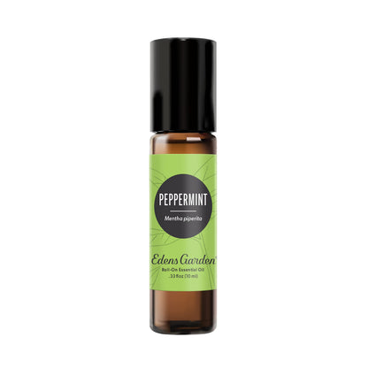 Edens Garden Peppermint Essential Oil Roll-On - 100% Pure 10 ml