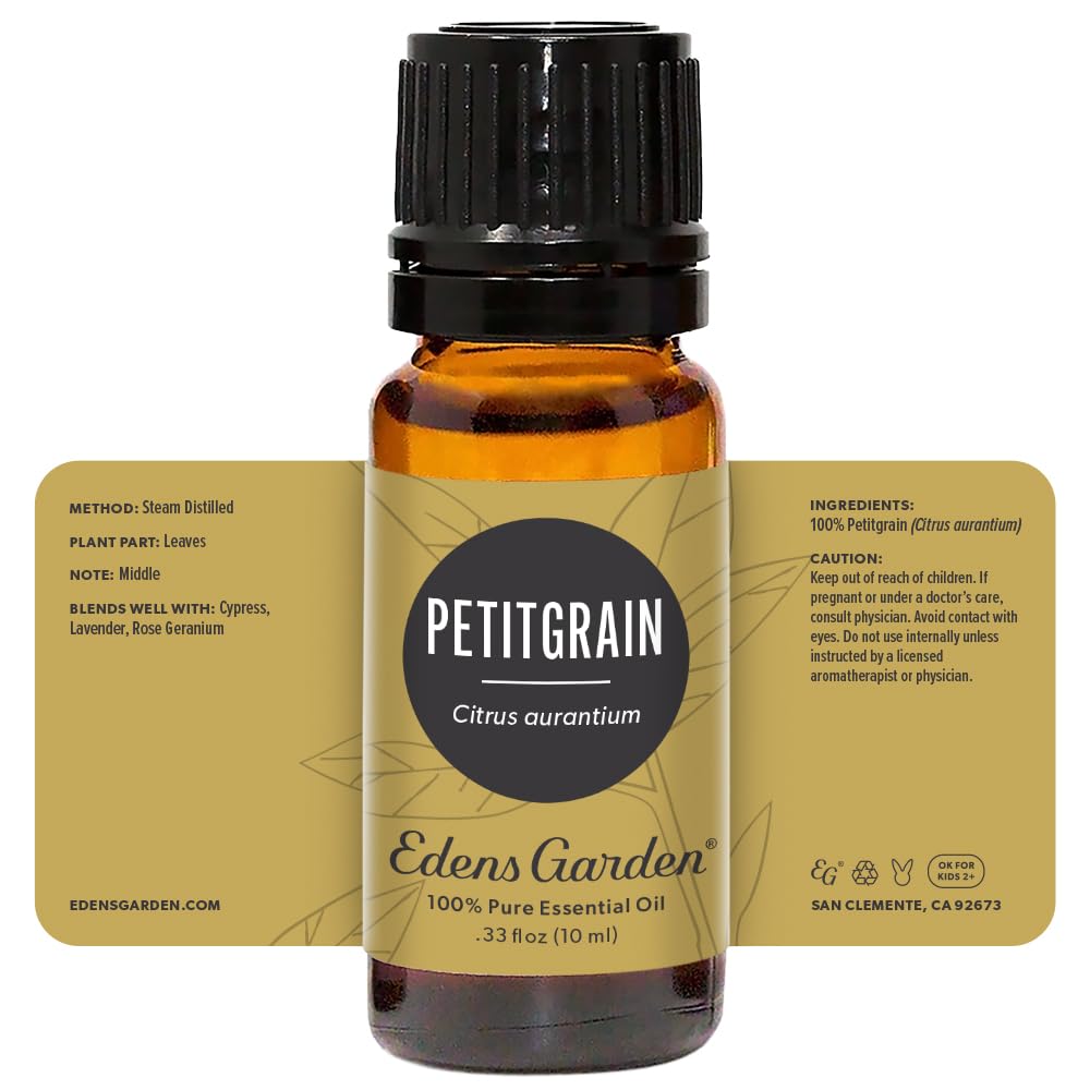 Edens Garden Petitgrain Essential Oil - 100% Pure Premium Grade (10 ml)