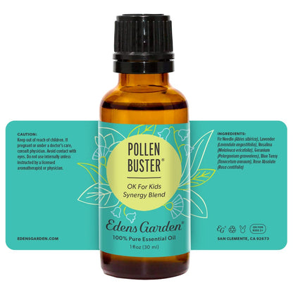 Edens Garden Pollen Buster Essential Oil Blend - 100% Pure, Premium Grade, 30 ml