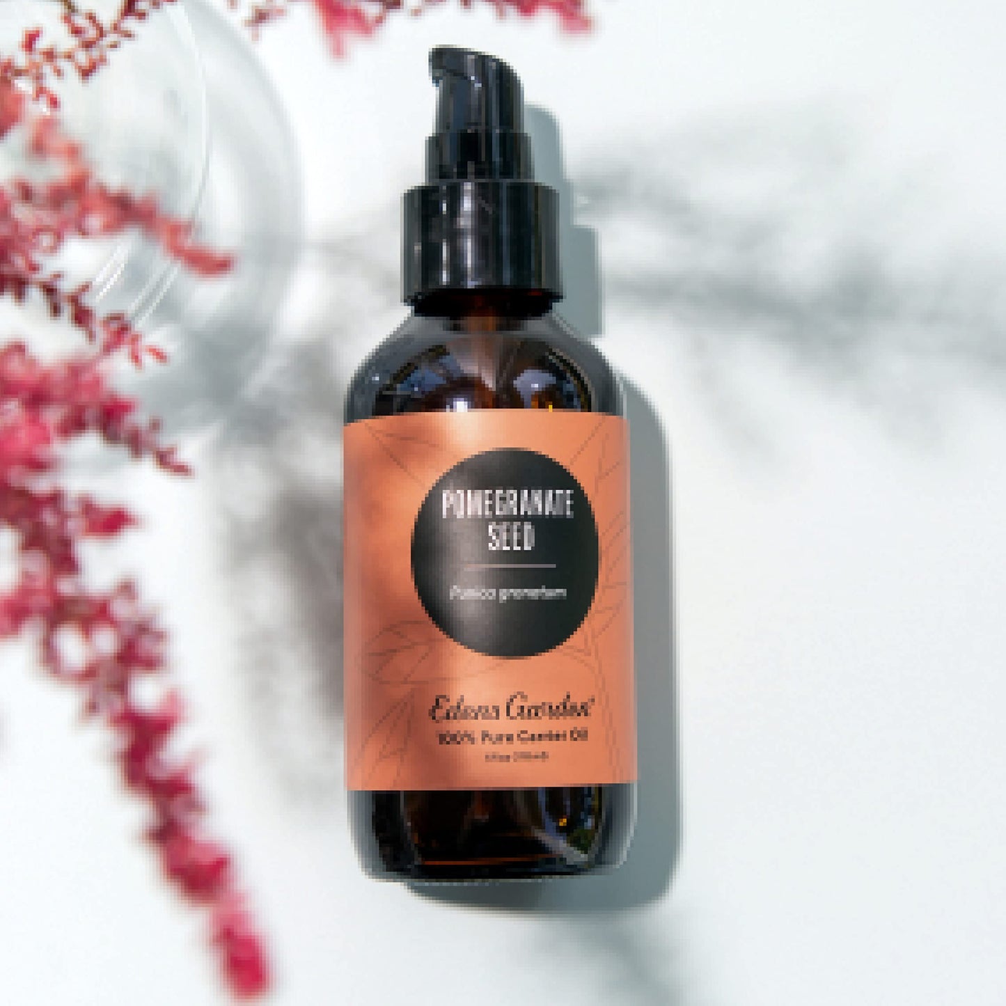 Edens Garden Pomegranate Carrier Oil - Pure, Cold-Pressed & Hexane Free (118 ml)