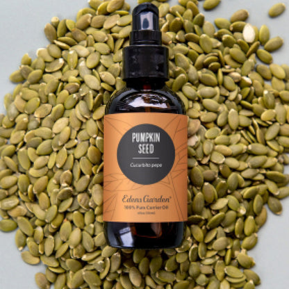 Edens Garden Pumpkin Seed Carrier Oil - 100% Pure, Cold-Pressed & Hexane Free