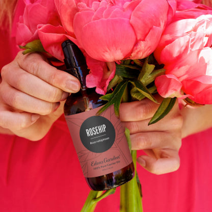 Edens Garden Rosehip Carrier Oil – 100% Pure, Premium Cold-Pressed & Hexane Free | 118 ml (4 fl oz)