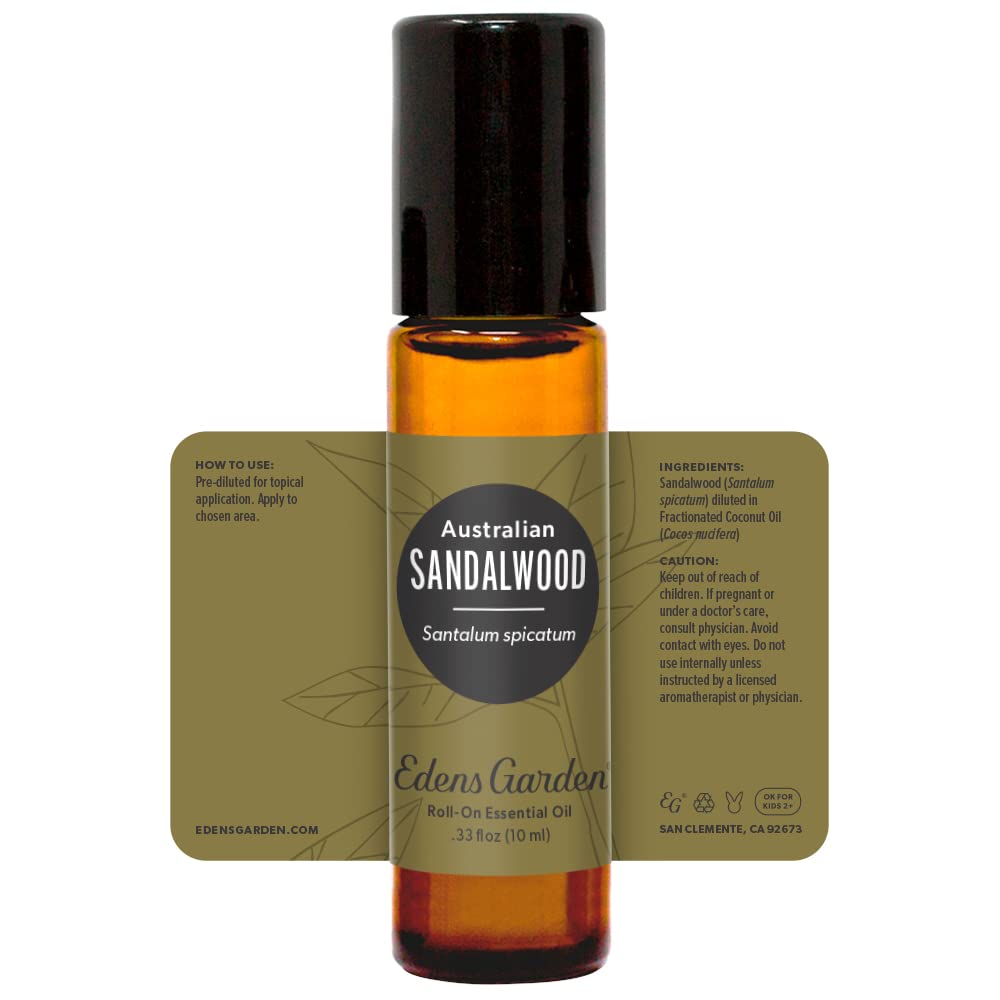 Edens Garden Sandalwood Australian Essential Oil Roll-On 10 ml