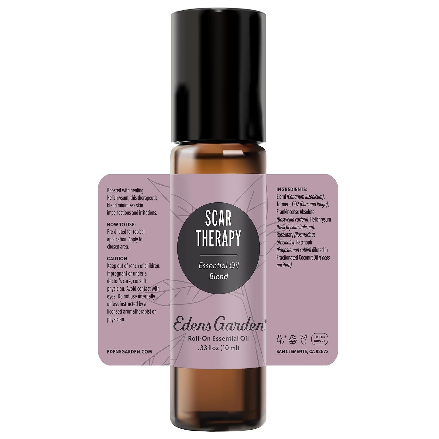 Edens Garden Scar Therapy Essential Oil Roll-On - 100% Pure