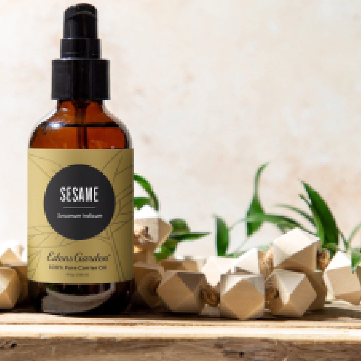 Edens Garden Sesame Carrier Oil – 100% Pure, Cold-Pressed & Hexane-Free (118 ml)
