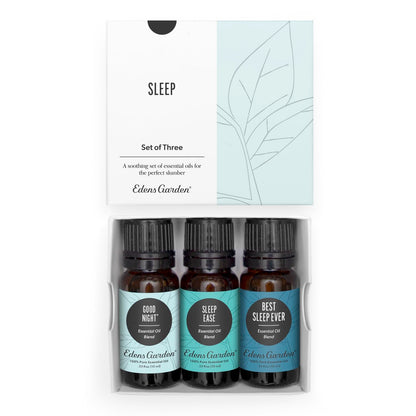 Edens Garden Sleep Essential Oils – 3-Pack (Best Sleep Ever, Good Night, Sleep Ease) 100% Pure Therapeutic Grade