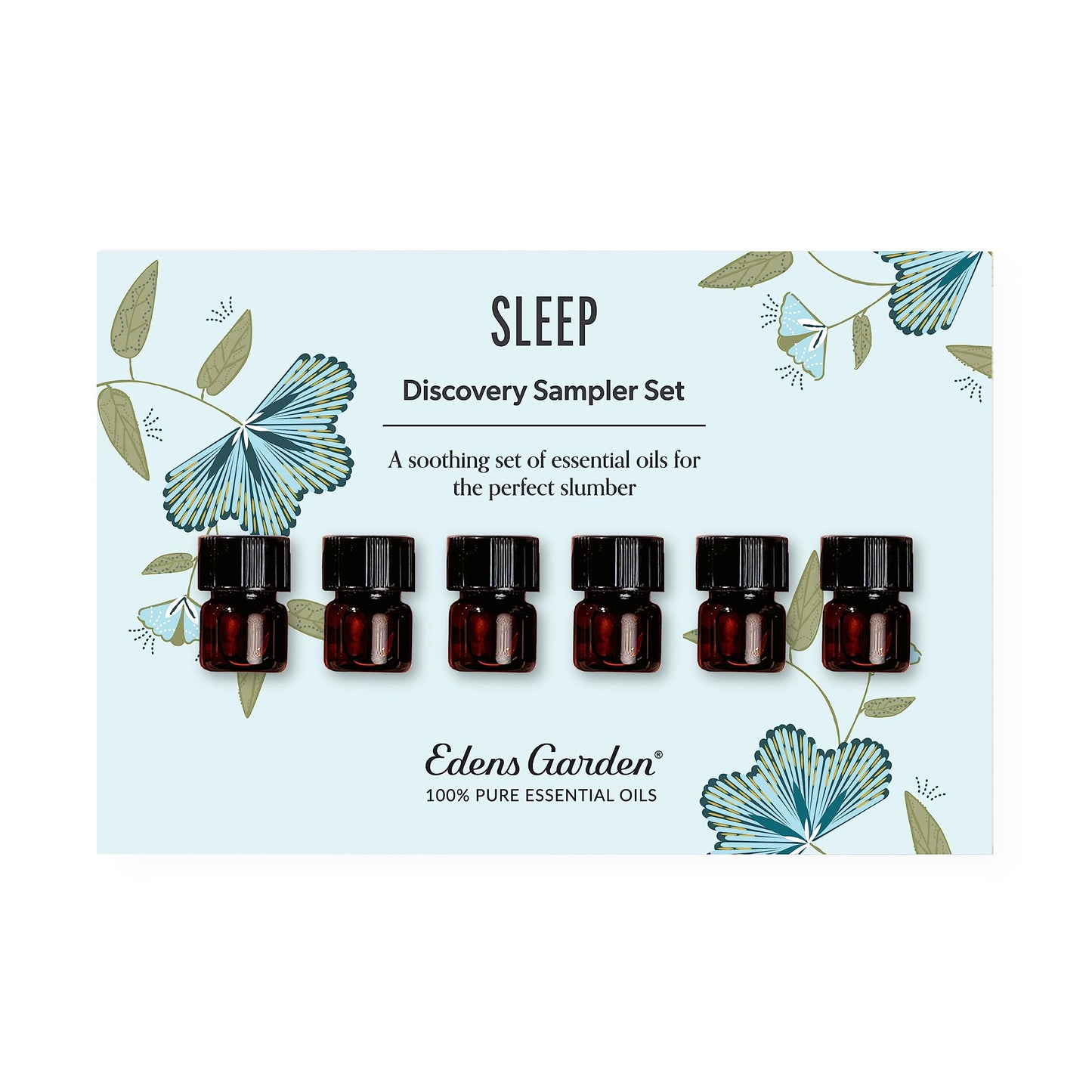Edens Garden Sleep Essential Oil Discovery Sampler – 6 Pack (0.92 ml each) for Relaxation, Calm & Wellness