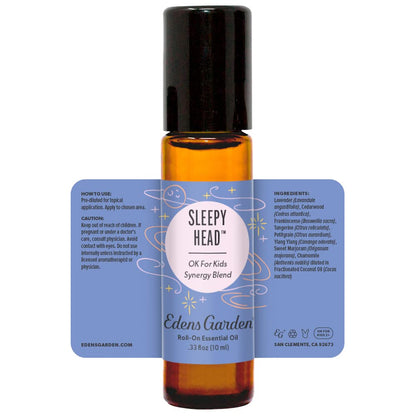 Sleepy Head Roll-On for Kids – Edens Garden | 10 ml Pure Essential Oil Blend