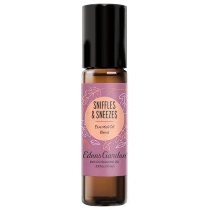Edens Garden Sniffles & Sneezes Essential Oil Roll-On – 100% Pure, Premium Grade, 10 ml