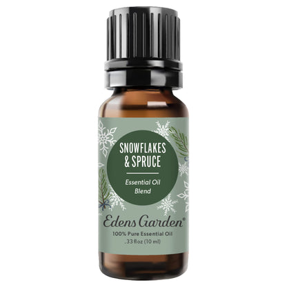 Edens Garden Snowflakes & Spruce Essential Oil Blend - 10 ml