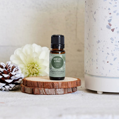 Edens Garden Snowflakes & Spruce Essential Oil Blend - 10 ml