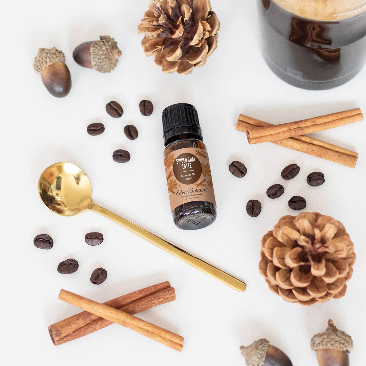 Edens Garden Spiced Chai Latte Essential Oil Blend - 10 ml | 100% Pure, Premium Grade