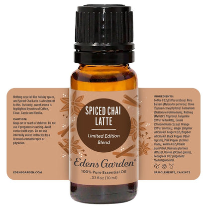 Edens Garden Spiced Chai Latte Essential Oil Blend - 10 ml | 100% Pure, Premium Grade