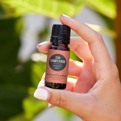 Edens Garden Stop Cramps Period Essential Oil Blend – 100% Pure, Premium Grade, 10 ml