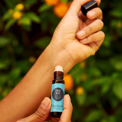 Edens Garden Stress Relief Essential Oil Roll-On - 10 ml, Premium Grade