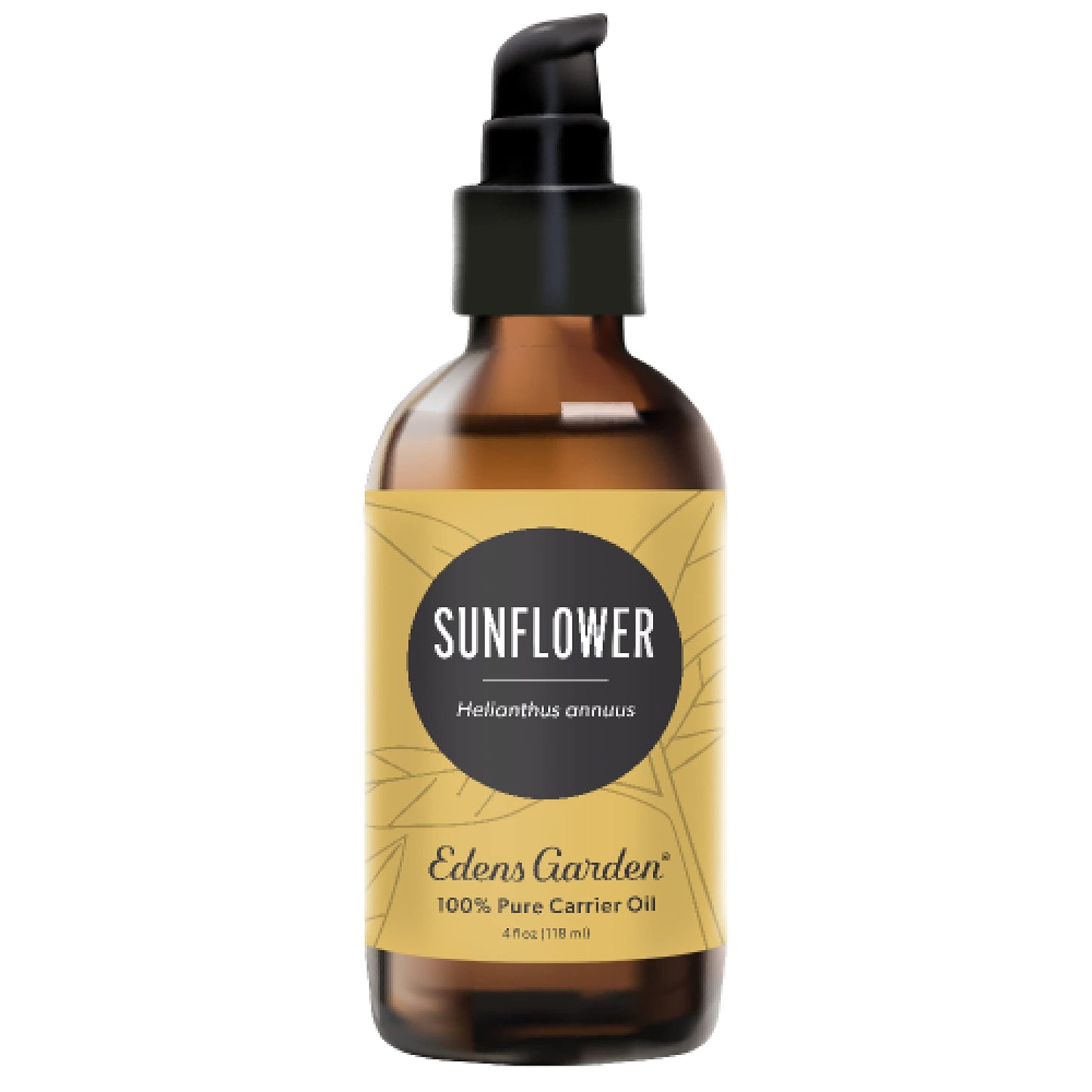 Sunflower Carrier Oil – Edens Garden, 118 ml (100% Pure, Cold Pressed, Hexane Free)