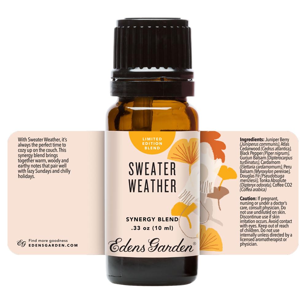 Edens Garden Sweater Weather Essential Oil Blend – 100% Pure, Premium Grade, 10 ml