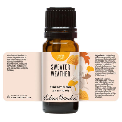 Edens Garden Sweater Weather Essential Oil Blend – 100% Pure, Premium Grade, 10 ml