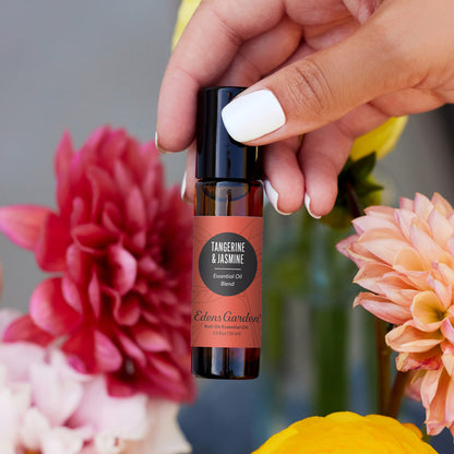 Edens Garden Tangerine Jasmine Essential Oil Roll-On – 100% Pure, Premium Grade, 10 ml