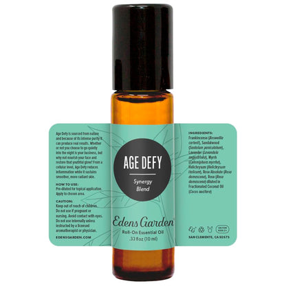 Edens Garden Age Defy Roll-On - 10 ml, Pure & Skin Safe